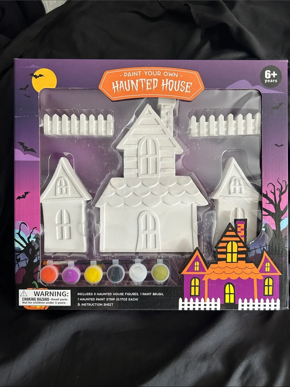 Eccolo Paint Your Own Haunted House Kit - White